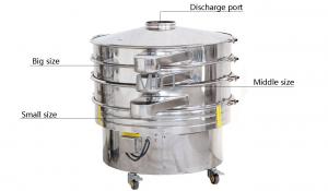 Quality Powder Vibro Sieve Machine , Vibrating Sifting Machine For Pharmaceutical Industries for sale