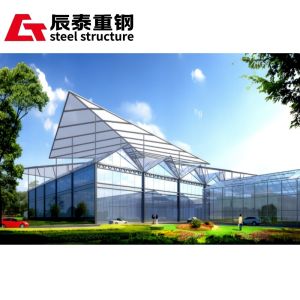 Large Span Steel Structure Office Building Earthquake Resistant