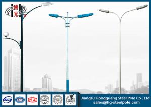 China Powder Coated Outdoor Street Lamp Post Weather Resistant Exterior Lamp Posts on sale