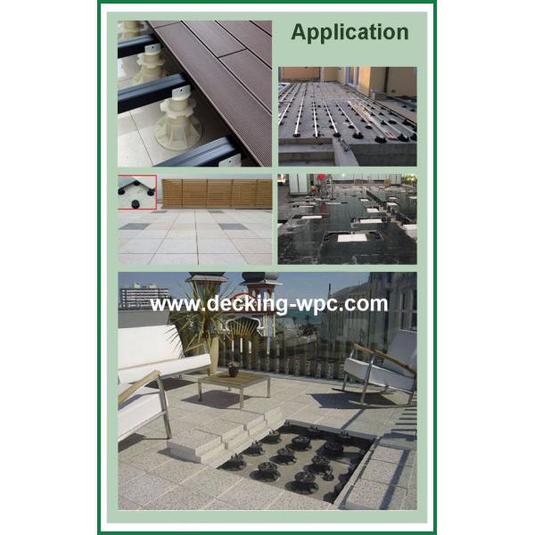 Modern Design Flooring Accessories Adjustable Plastic Pedestal for Paver Support