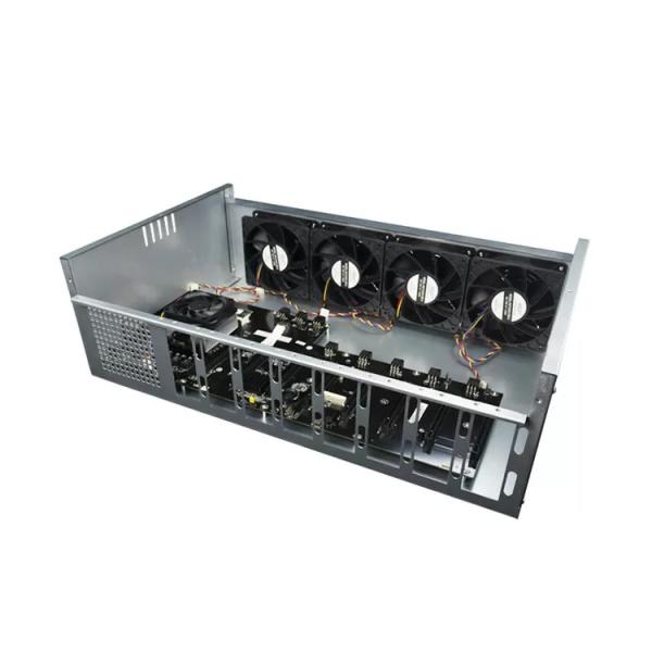 Buy 60G M.2 Mining Rig Machine AMD A68 Chipset 8 GPU Mining Rig Case at wholesale prices