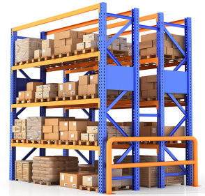 Selective Storage Racking Heavy Duty Pallet Shelving RAL6000 RAL5005 RAL2004 Color