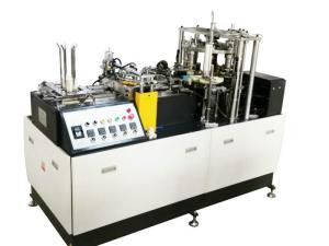 Quality Fully Automatic Paper Cup Making Machine With PLC Touch Screen Control for sale