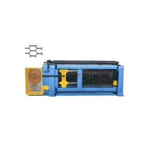 Quality High Speed Hexagonal Wire Mesh Machine Automatic Control / Hydraulic Drive for sale