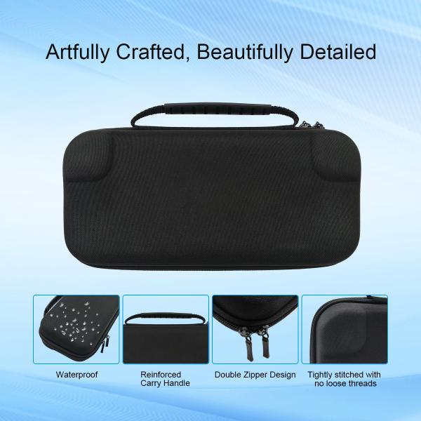 Large Storage EVA Carrying Case Bag with Two-Corner Bumpers for Nintendo Switch 2