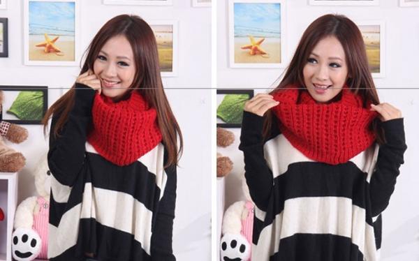 winter male scarf female pullover warm mohair knitted crochet scarf solid winter scarf