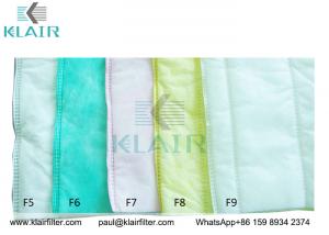 China KLAIR Air Filter Synthetic Bag Filter Media Bag Filter Roll Pocket Filter Media Roll on sale
