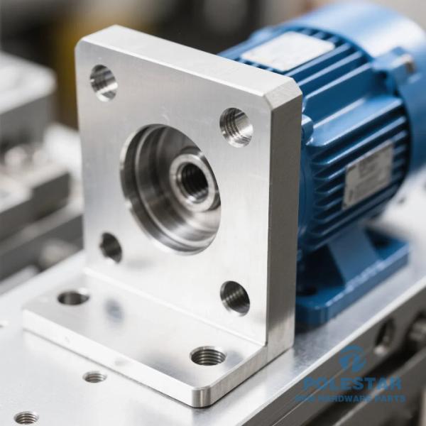 5 Axis CNC Machining Mirror Polished 17-4PH Stainless Steel Motor Mounts