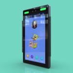 JP1305 13-Inch Vertical Screen Embedded Face Recognition All-in-One Machine