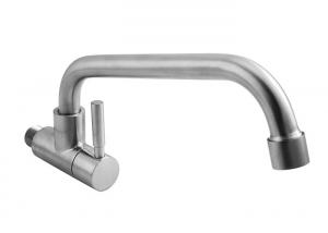 China Water Saving Single Handle Bathroom Faucet , Zinc Alloy Modern Bathroom Tap on sale