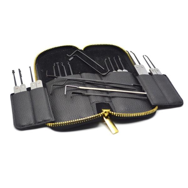 16-Piece Single Hook Key Pulling Tool Set Lock Pick Recommended by Professional Locksmiths for Locksmiths