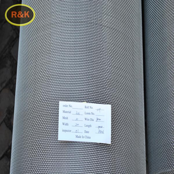 Powerful Curly Custom Weave 304 Stainless Steel Wire Mesh For Mining Screens