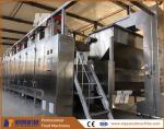 Automatic Control System Nuts Roasting Cooling Processing Machine Continuous
