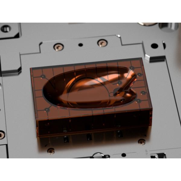 OEM /ODM :Consumer Electronics Molds / Transparent Beauty Instrument Base (1*8) No.24312