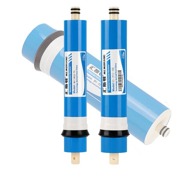 Easy Operation 0.0001micron 2012-100 gpd Reverse Osmosis Membrane Water Filter Cartridge