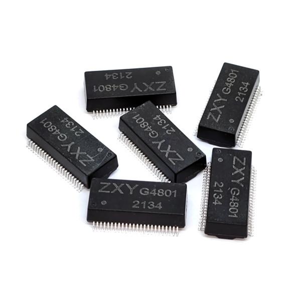Buy 48Pin Ethernet Lan Transformer SMD 1000Base-T Magnetic Network Filter IC Module at wholesale prices