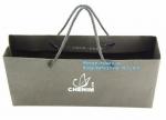 China Wholesale Custom Logo kraft paper bag, White Kraft Paper Shopping Bag,