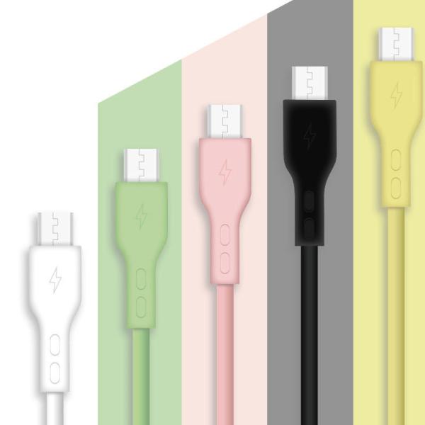Buy 2.4A TPE File Transfer Cord Liquid Silicone Type C To Lightning at wholesale prices