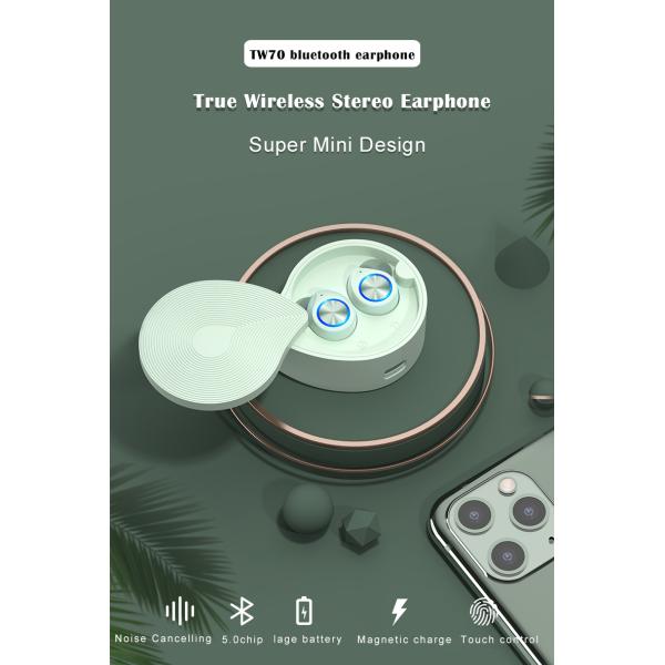 Magnetic Charge TW70 JL Chipset True Wireless Stereo Wireless Earbuds