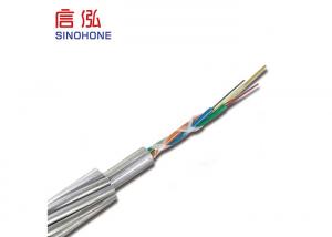 China OPGW Composite Hybrid Fiber Power Cable , Hybrid Optical Fiber Cable Transmission Lines on sale