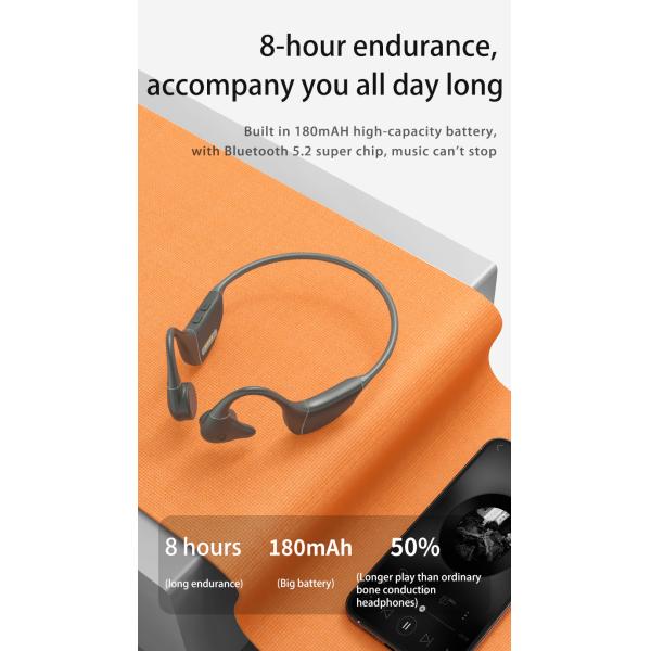 Waterproof None Wired Wireless Pro Sports Bone Conduction Headphones Swimming Tws