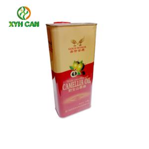Quality Rectangular Tin Containers Cylinder Shape 5L Printed Containers ROHS Approved for sale