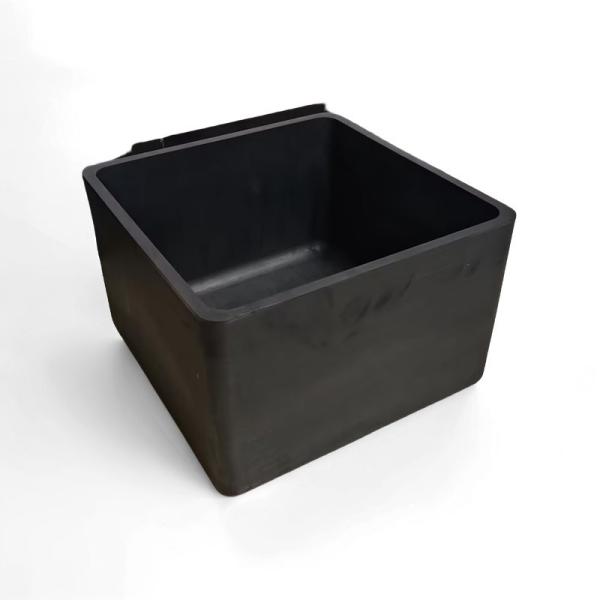Buy Custom Clay Graphite Crucible Graphite Vacuum Crucible With Lid High Purity Graphite Crucible at wholesale prices