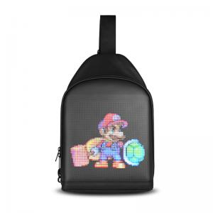 China Bluetooth LED Backpack With Programmable Screen Lightweight LED Advertising Display Screen on sale
