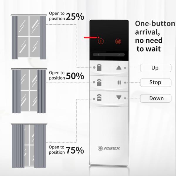WiFi Control Smart home curtain opener Automatic Curtain Track Work with Amazon Alexa Google Home