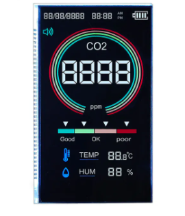 VA LCD Screen 5V 4 Digit Seven Segment Display with 37PIN Connector