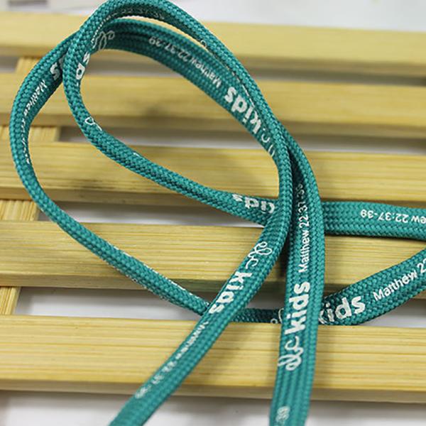 Full Color Flat Rope Premium Printed Shoelaces For Sneakers