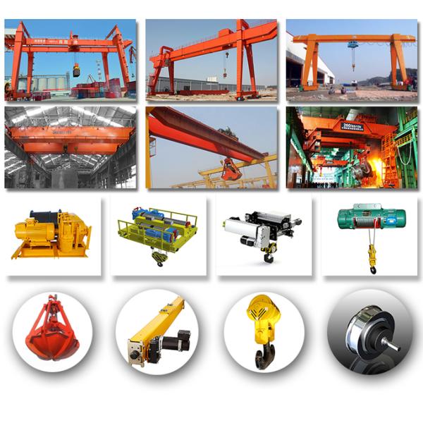 65 Ton Rail Mounted Container Gantry Crane A8 Cabin Control Port