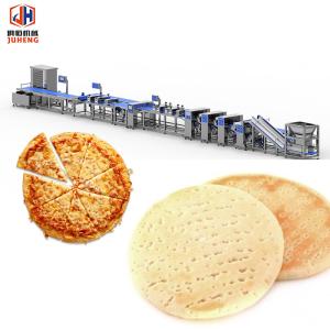 1000  To 2000pcs/H Automatic Pizza Dough Maker Frozen Pizza Making Machine With Docker