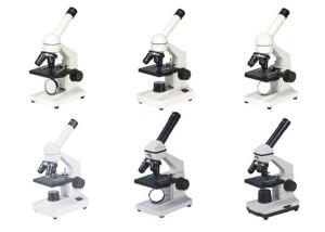 Quality Rotatable Student Monocular Light Microscope With 4X - 40X Objective for sale