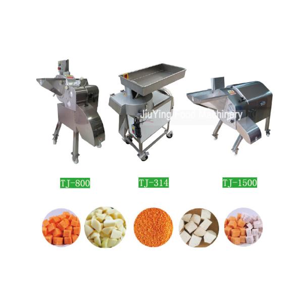 Kitchen Chilli Onion Dicer Machine With 2000~3000KG/H Capacity