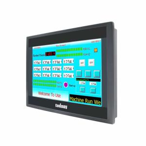 Quality 1024x600 NULL HMI PLC All In One 10.2'' Ethernet Hmi Plc Remote Controller for sale