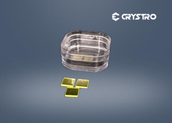 Buy 10x10x0.5mm High Output Gd3Al2Ga3O12 Ce GAGG Single Crystal Substrates at wholesale prices