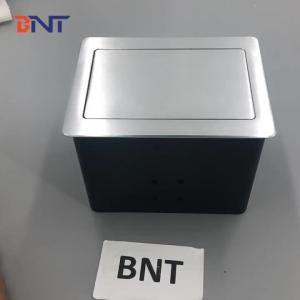 China Conference solution drawing silver aluminum alloy desk power socket outlet on sale