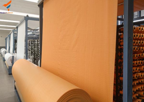 Polypropylene Woven Tubular Heavy Duty Fabric In Roll For Flexitank Production Material Outer Layer