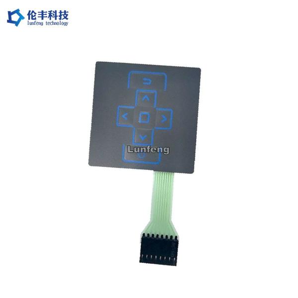 High Performance Waterproof Custom Membrane Switches PET Polyester Material