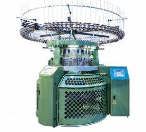 Quality 3 Phase Computerized Jacquard Circular Knitting Machine , Fabric Knitting Machine for sale