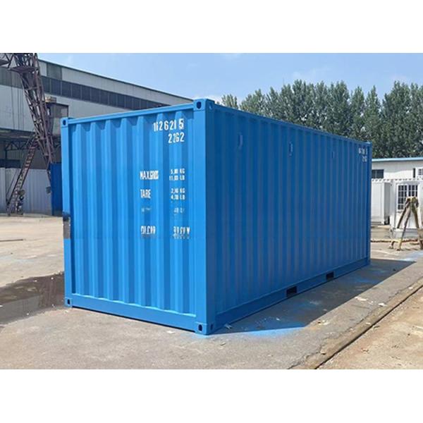 20 Feet Length Roller Shutter Door Self Storage Shipping Container 20ft
