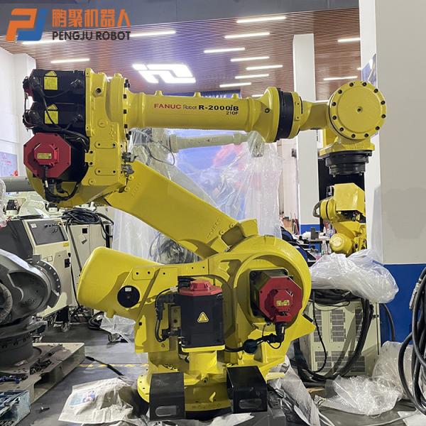 Buy Articulated Used FANUC Robots Spot Welding Robot R 2000iB 210F at wholesale prices