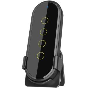 Quality Tuya ZigBee 4 Gang Smart Scene Switch 12 Custom Scenes, Touch Control, Remote Operation, Smart Life App Compatible for sale