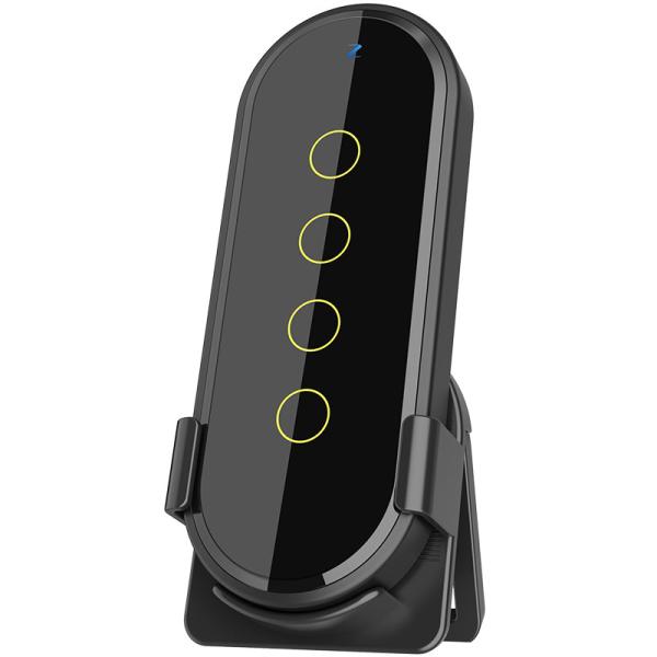 Tuya ZigBee 4 Gang Smart Scene Switch 12 Custom Scenes, Touch Control, Remote