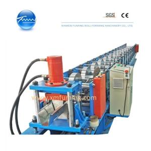 Quality Frame Purlin Container House Roll Forming Machine Hydraulic Cutting for sale