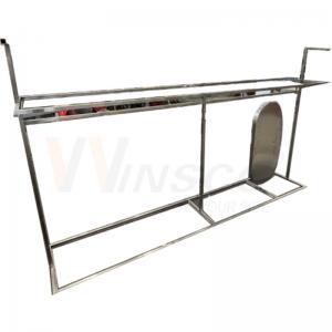 Quality Customization Stainless Steel Metal Fabrication Metal Structure Household Shelves Fabrication for sale