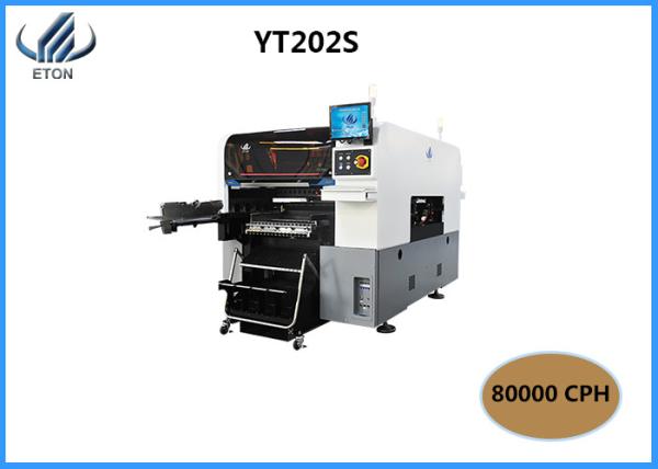 Buy High Precision 0201 Pick And Place Machine NON Replace Modular Head 80000CPH at wholesale prices