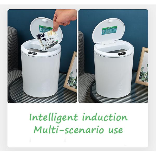 Smart Sensor Automatic Kitchen Plastic Garbage Waste Bins With Sensor Trash Bin with Lid