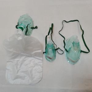 Quality Medical Grade PVC Portable Oxygen Mask For Adult And Child With Elastic Strap for sale